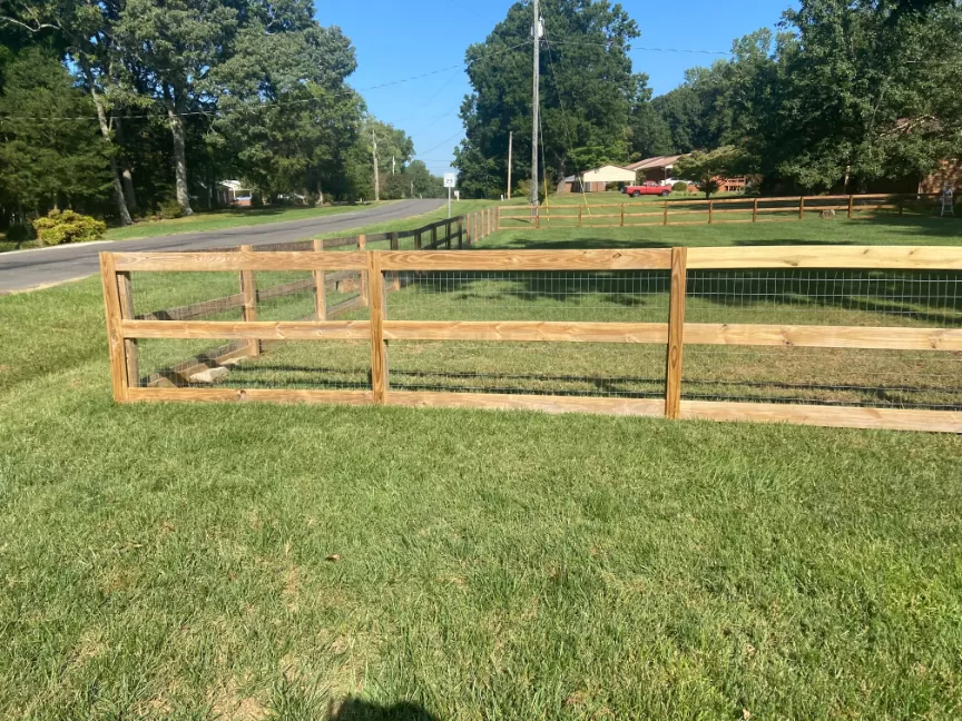 Horse Fence Washing in Winston-Salem, NC