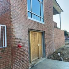 New Construction Brick Cleaning in Elon, NC 3