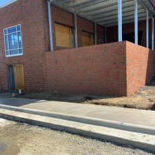 New Construction Brick Cleaning in Elon, NC 5