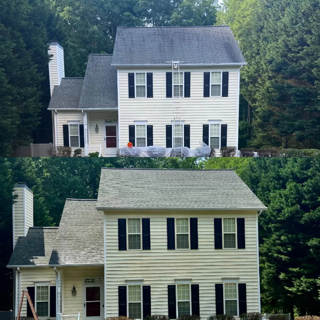 Roof Washing in Asheboro, NC