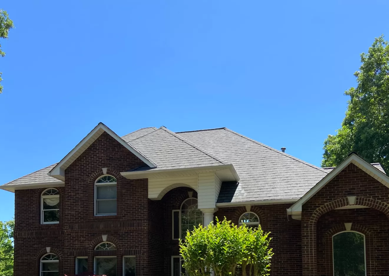 Roof Washing at Pinewood Country Club in Asheboro, NC