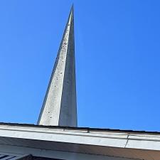 Church-Steeple-Cleaning-Completed-in-Seagrove-NC 1