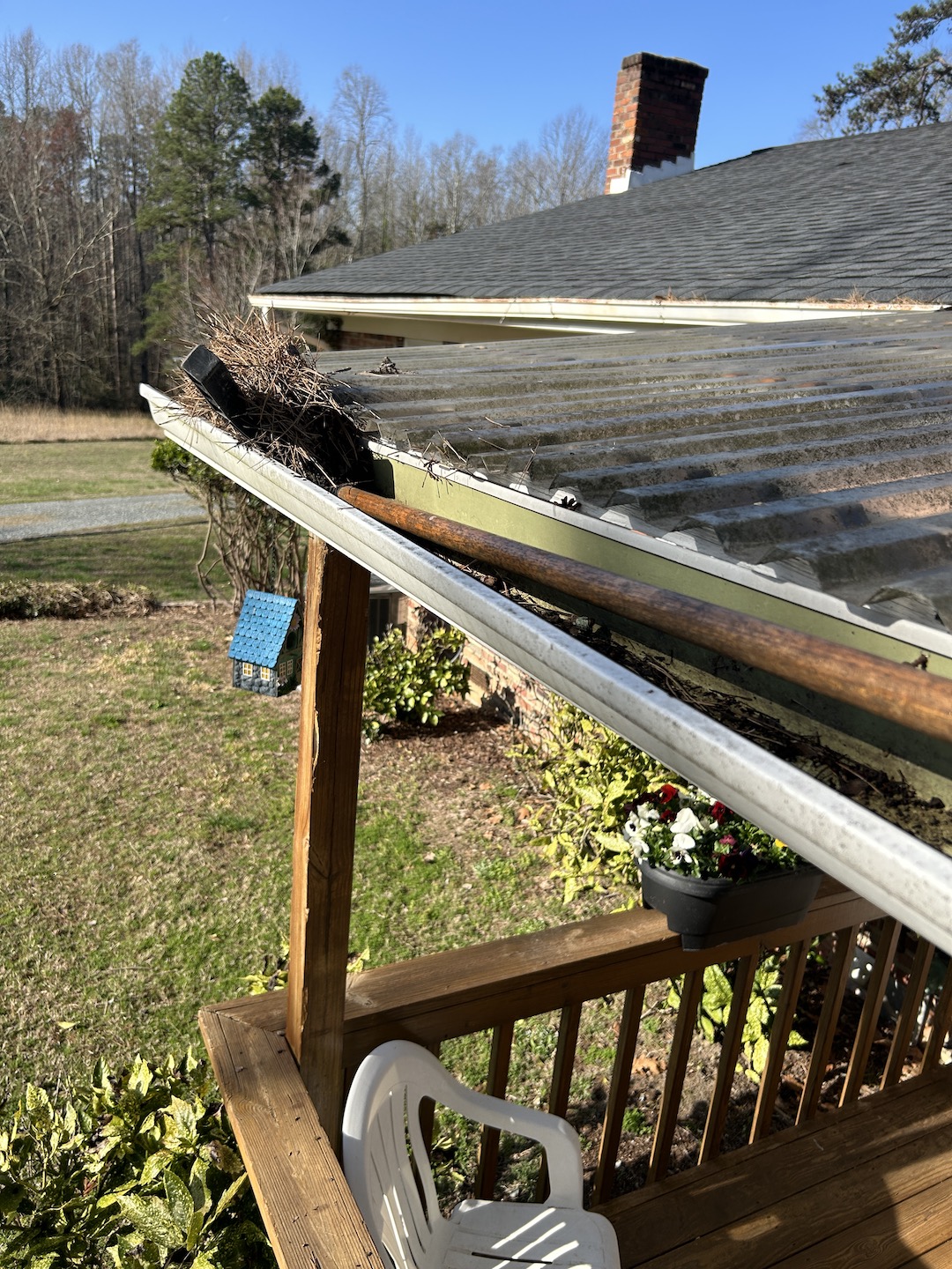 Gutter Cleaning in Greensboro, NC 27406