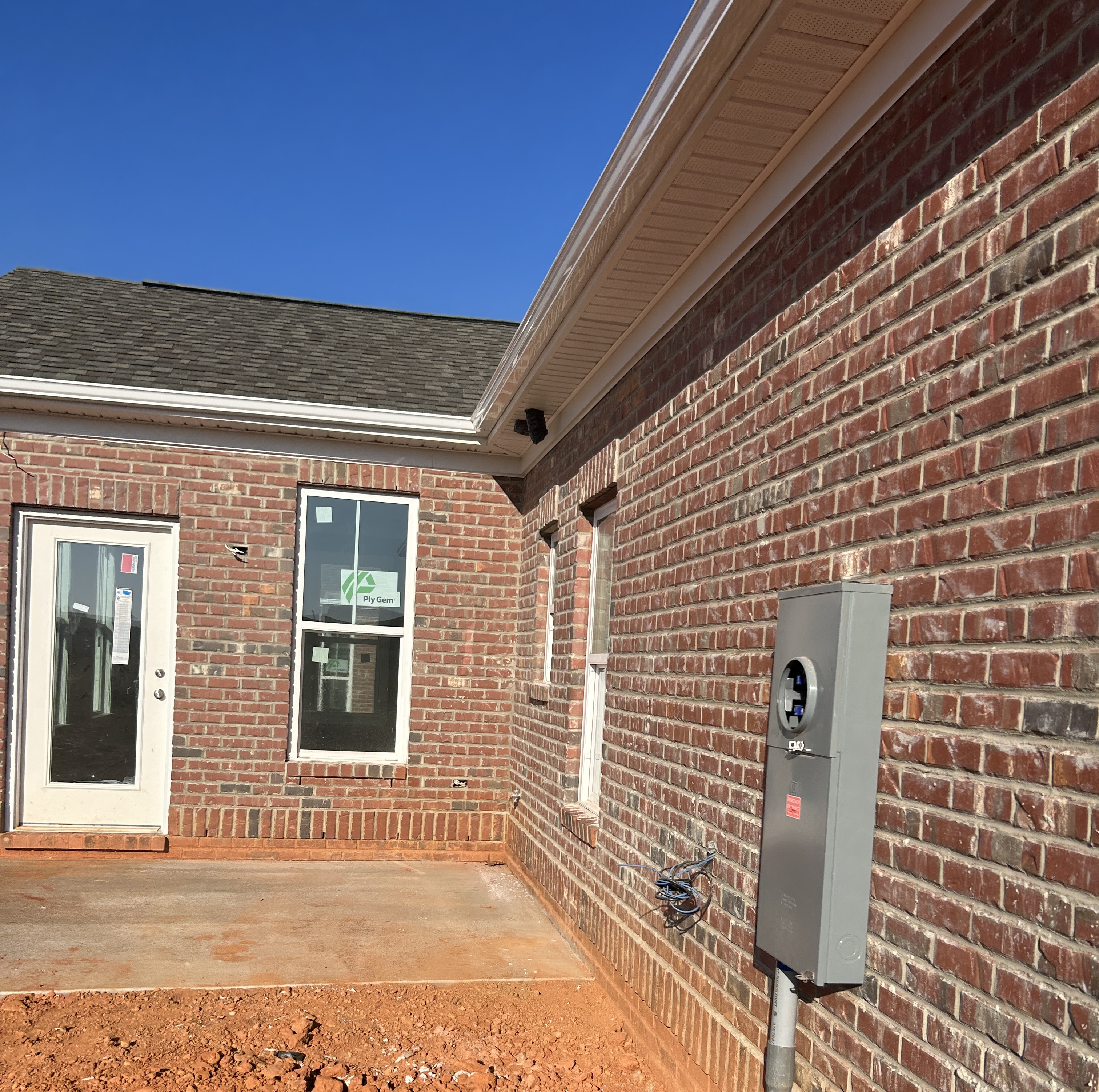 New Construction Brick Cleaning in Burlington, NC